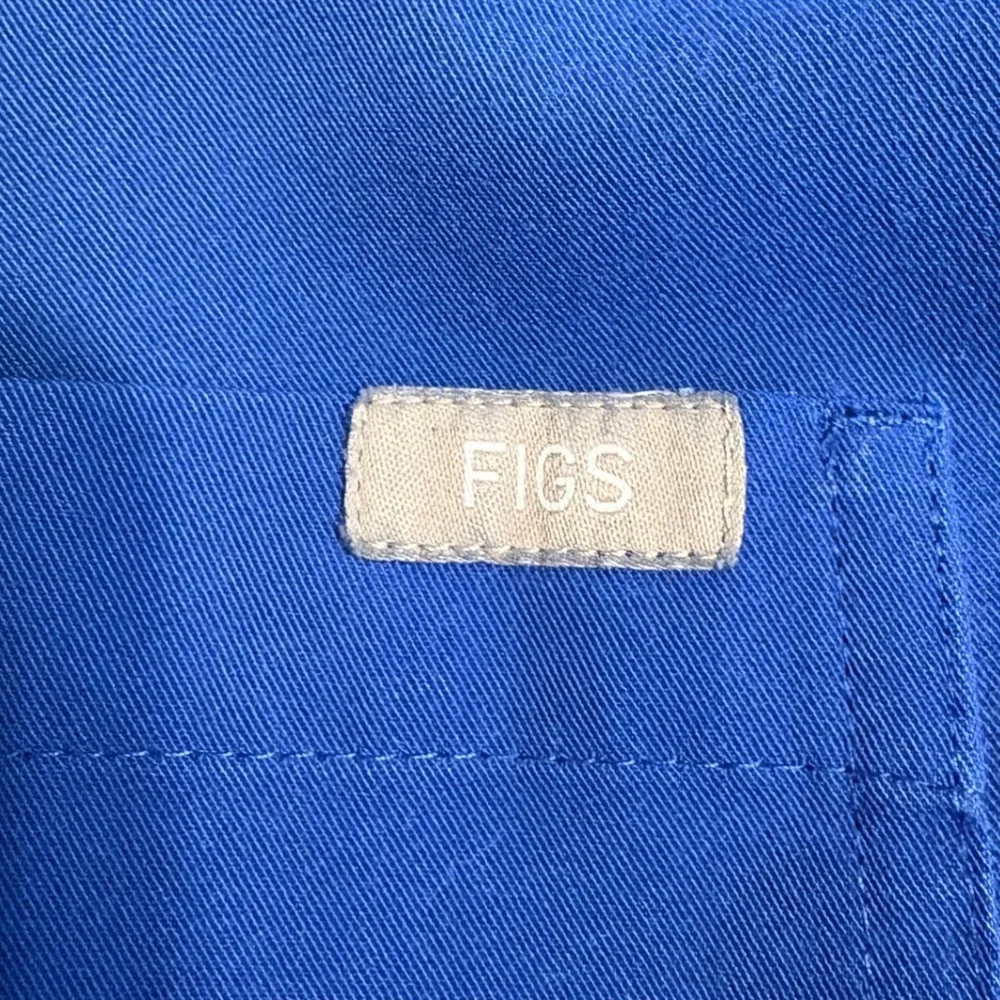 FIGS Mens Royal Blue Technical Collection Scrub Pants FM4500 Size L Drawstring